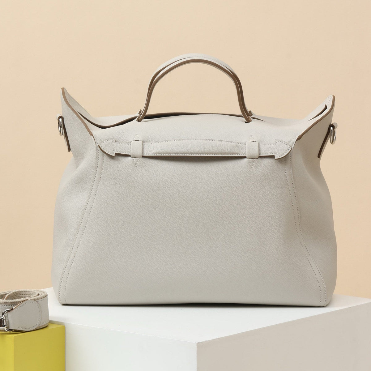 High-end Hermes 2026 Oxer Bag 35cm Evercolor Leather