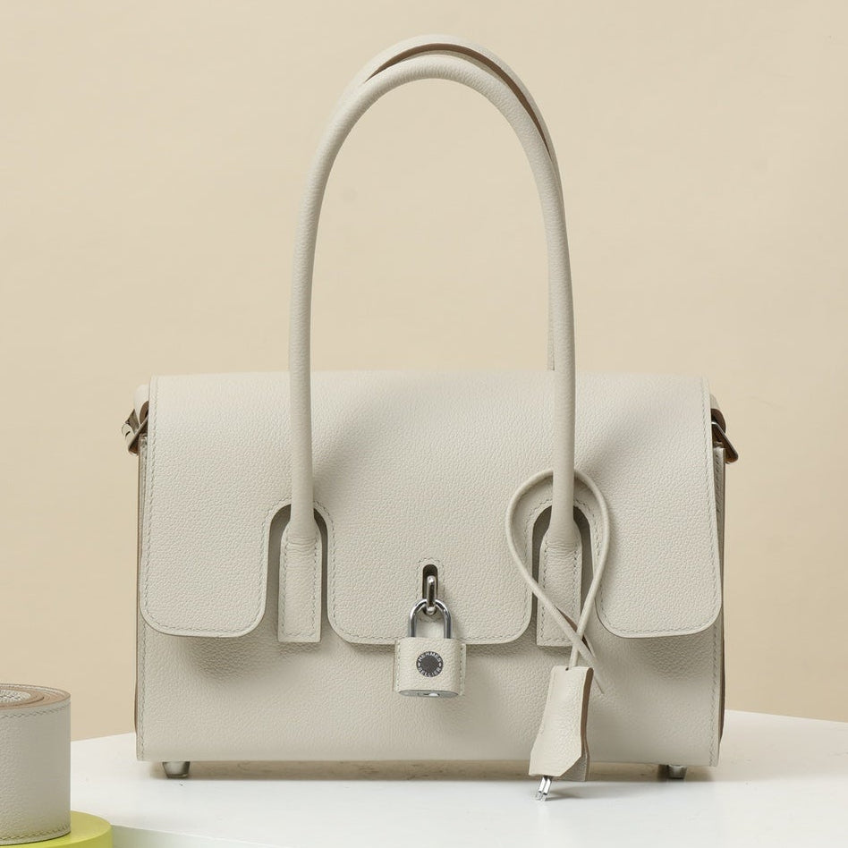 High-end Hermes 2026 New Drag 22 Bag Evercolor Leather