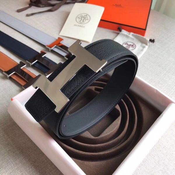 HERM Constance Belt Buckle & Black Clemence 38 MM Strap