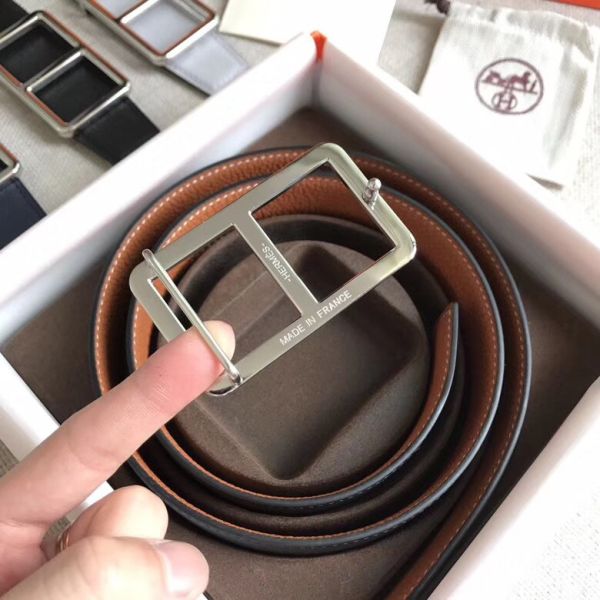 HERM Officier Belt Buckle & Brown 38MM Strap