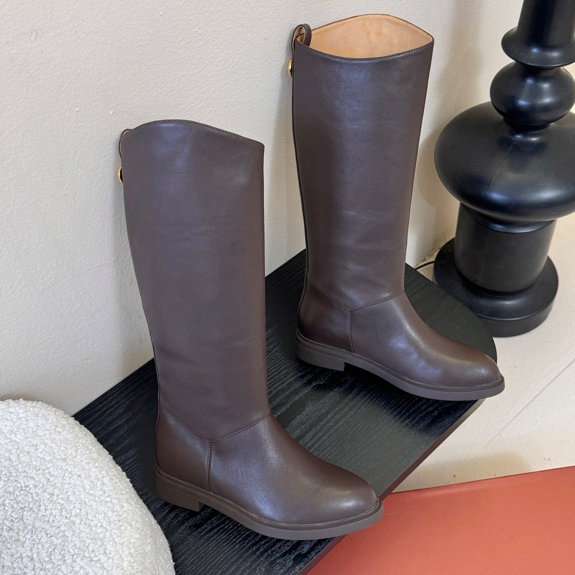 LP 26SS High Boot Dark Brown Cowhide 580937