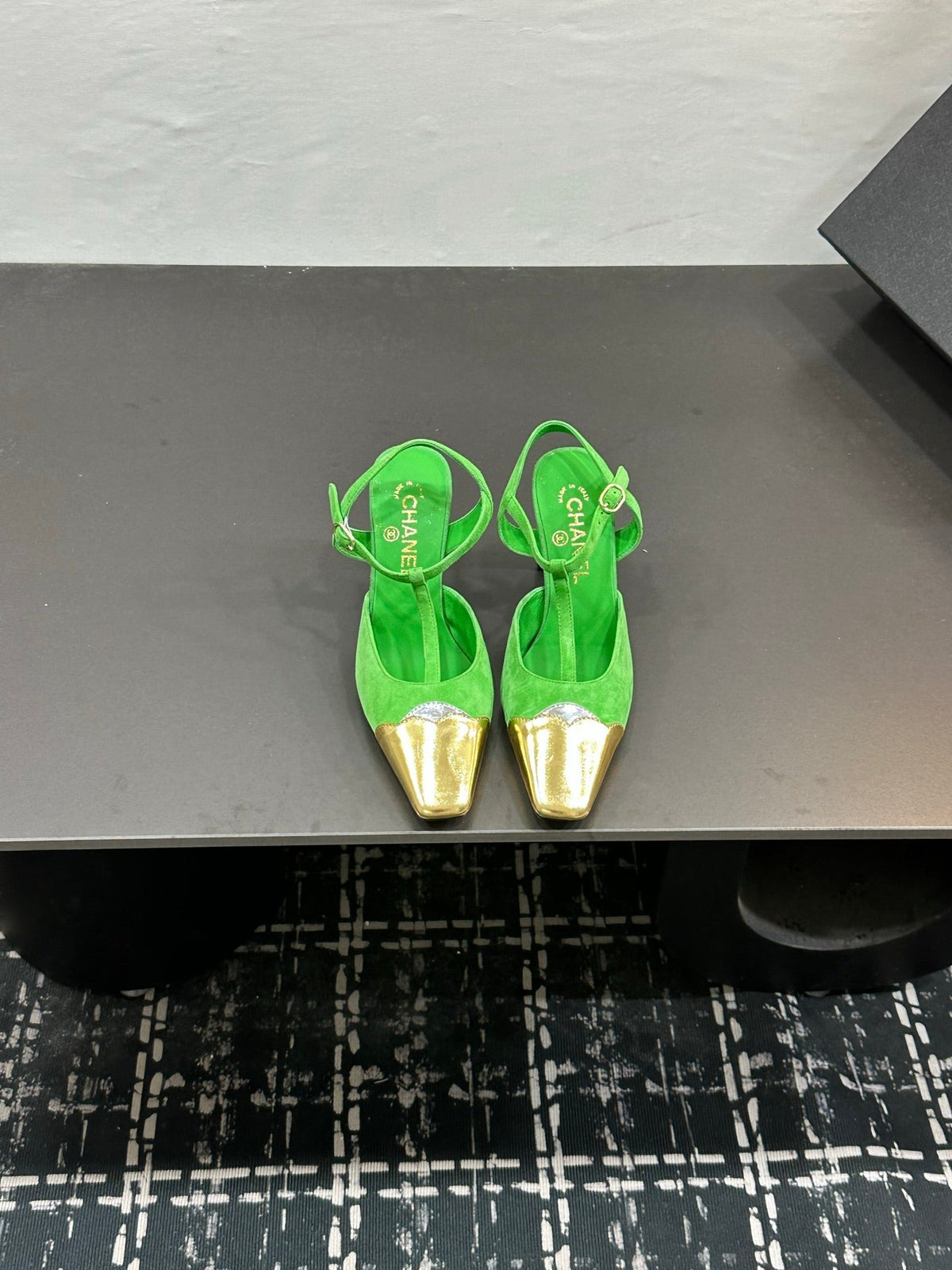 Chanel 2026 Slingback Kitten Heels Pumps Leather Sheepskin 832520