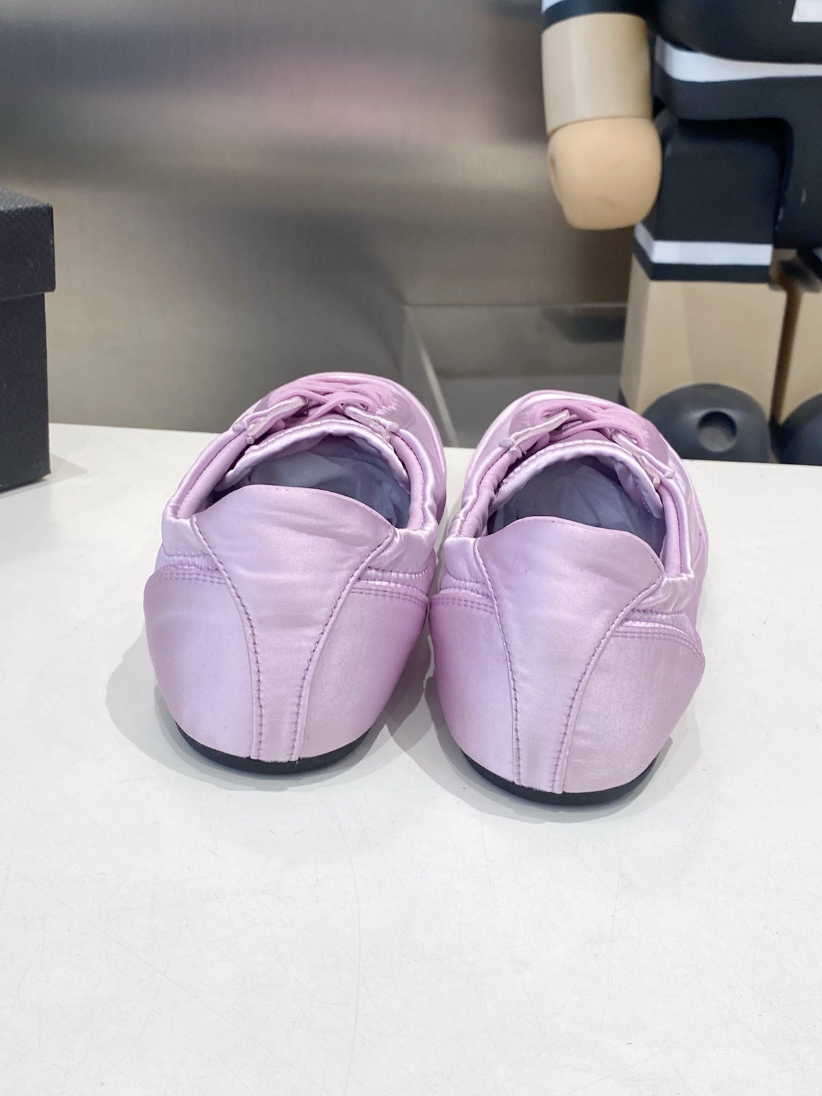 PRA 26S Casual Sneaker Baby Pink Satin 628550