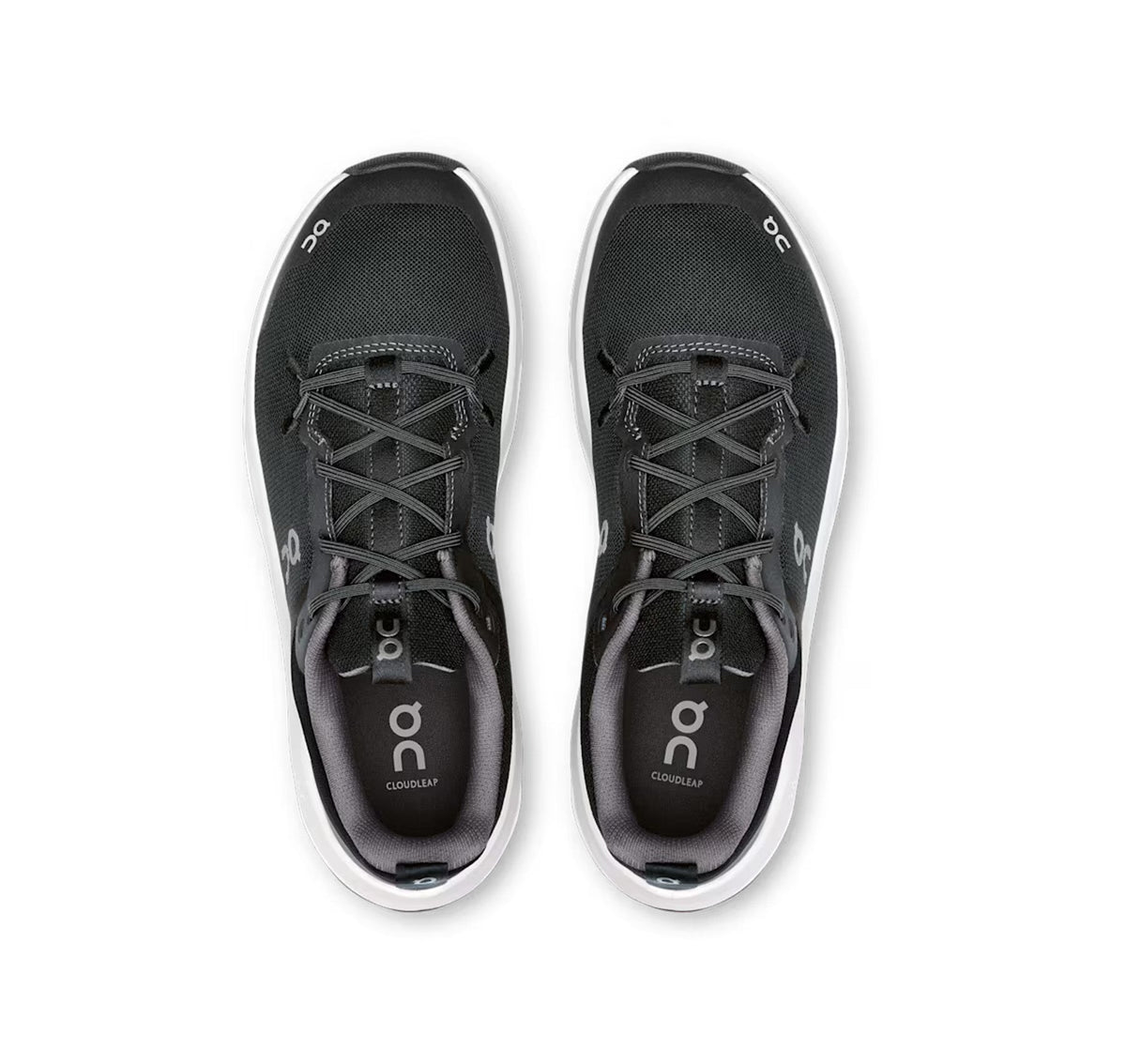 ON Big Kid's Cloudleap Black/White