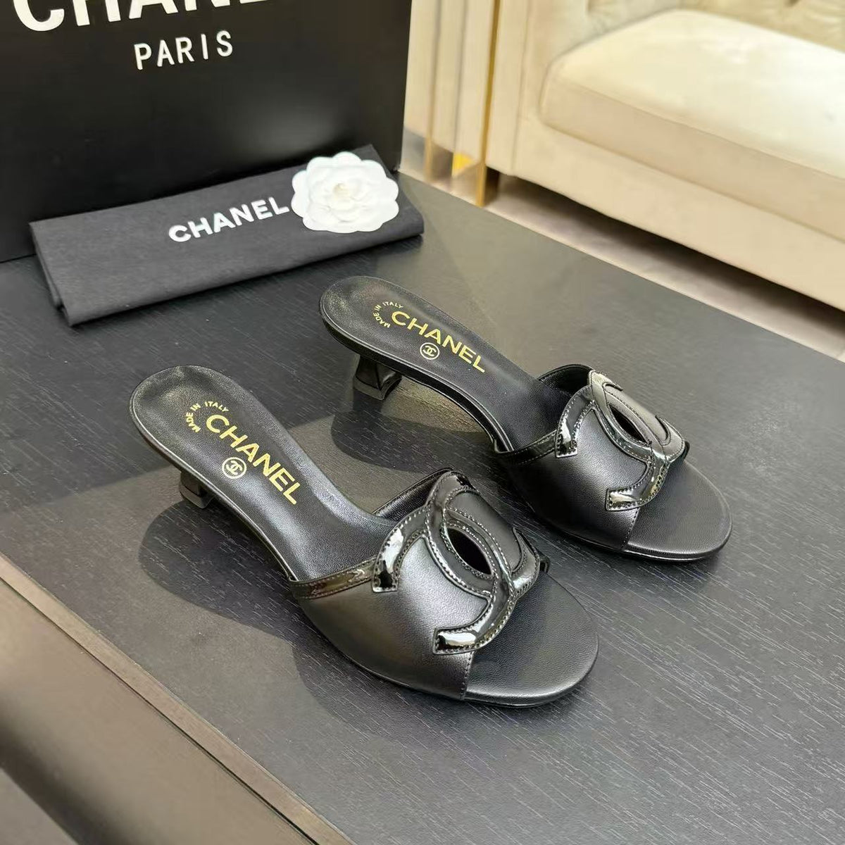 Chanel 2026 Sandal Lambskin