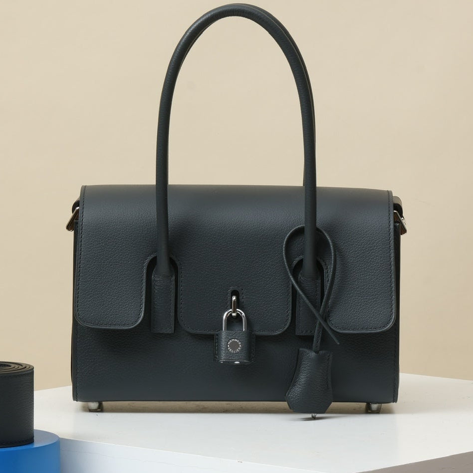 High-end Hermes 2026 New Drag 22 Bag Evercolor Leather