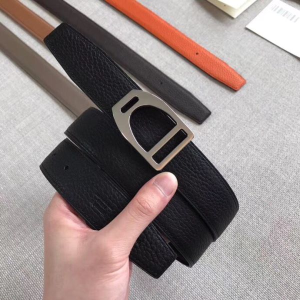 HERM Etrier Buckle Belt & Black Clemence 32 MM Strap