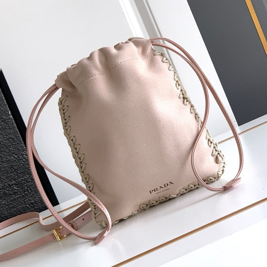 Prada 2026 Smartphone Case Bag Suede