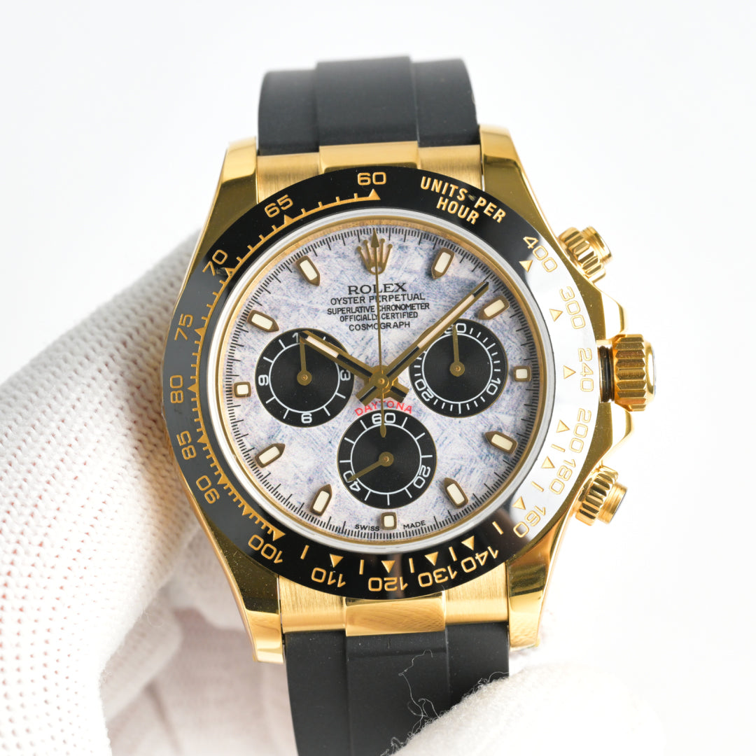 Rolex Daytona 40mm Gold Black