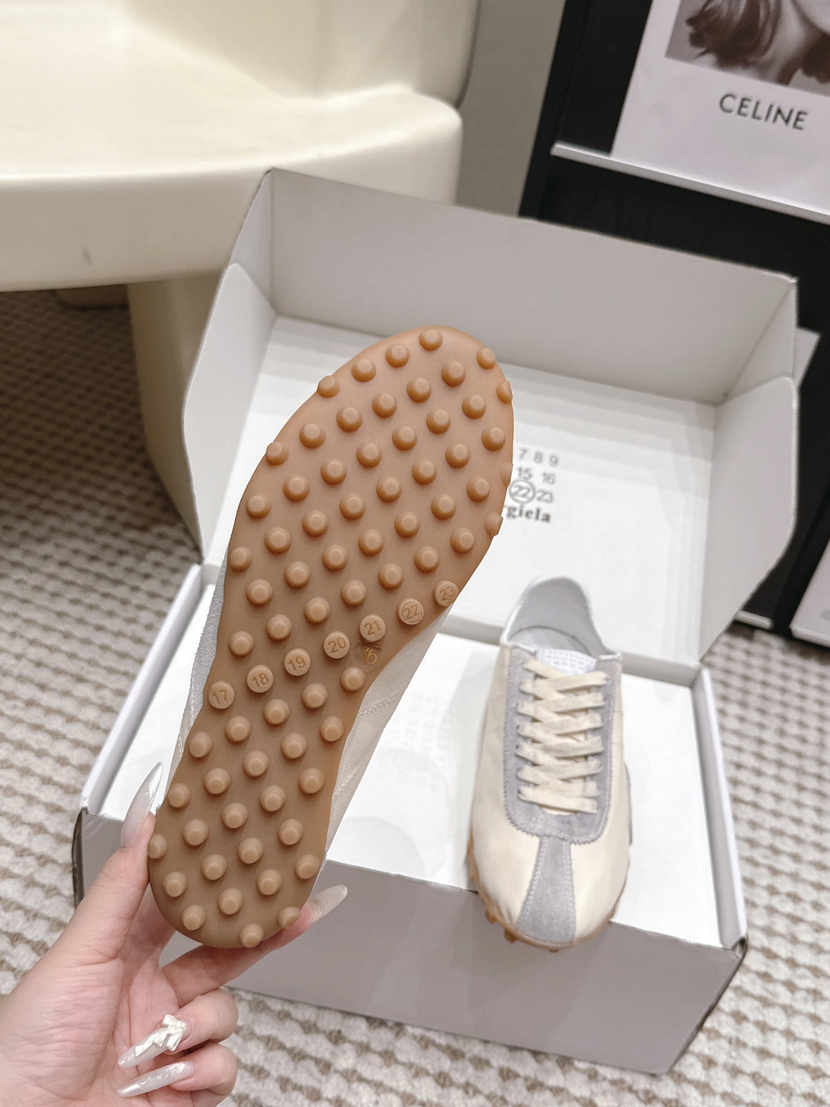 Maison Margiela 2026 Sneaker Suede Sheepskin 931053