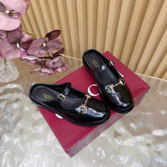GG 26 Mule Black Sheepskin 589458