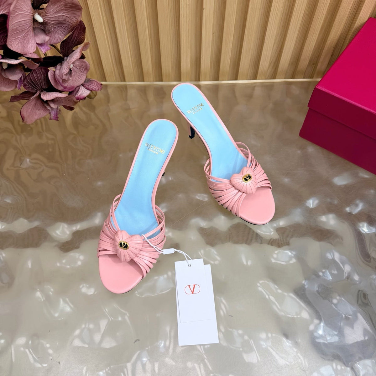 Valentino 2026 Garavani Coeur Royal 80mm Sandals 853005
