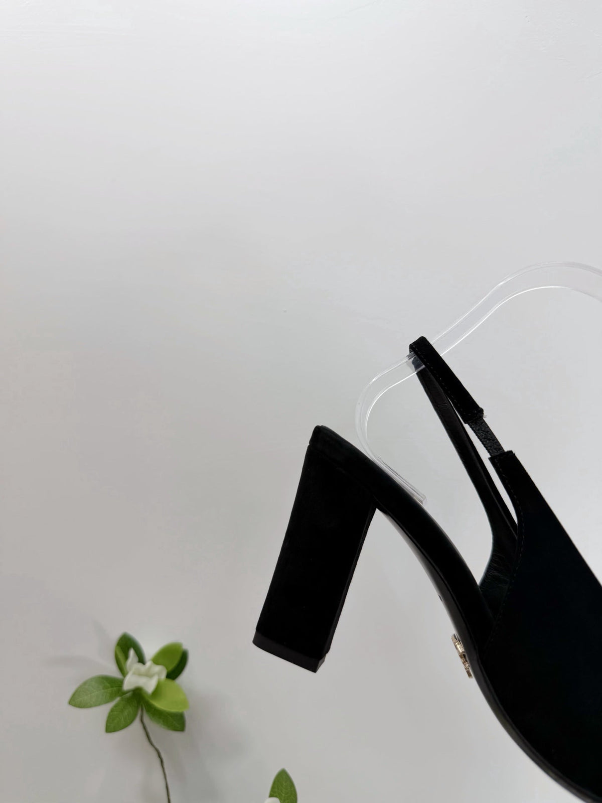 PRA 26SS Slingback 85 Black Suede 592363
