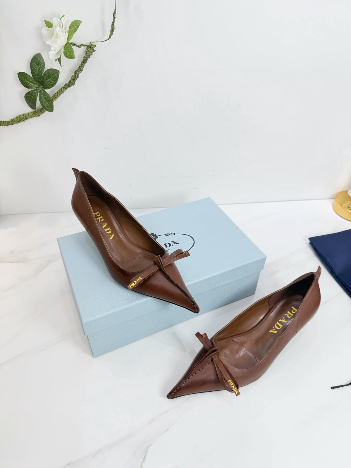 PRA 26SS Pump 55 Brown Cowhide 592407