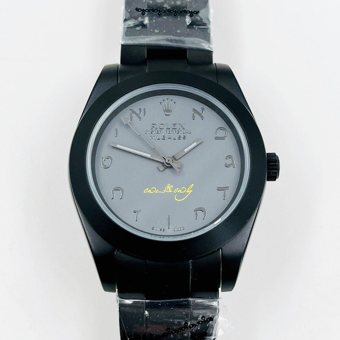 MILGAUSS CUSTOM BLACK PVD BLACK DIAL